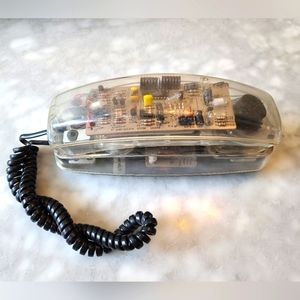 See Through Vintage Telephone Retro 1980s